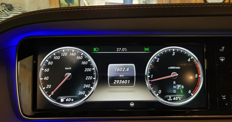 Mercedes-Benz Klasa S cena 118800 przebieg: 294000, rok produkcji 2013 z Kobyłka małe 326